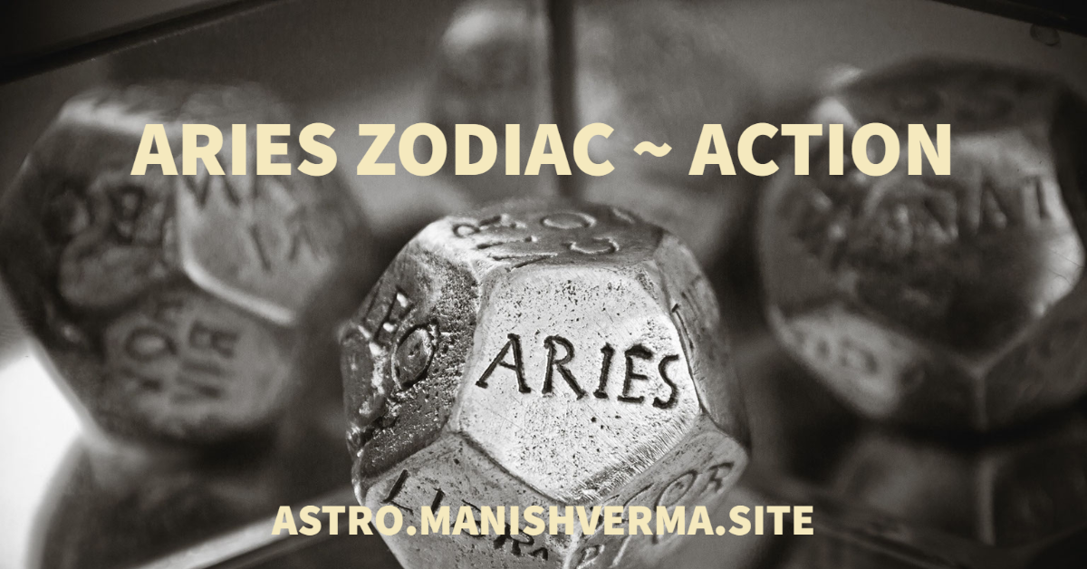 Aries Zodiac Keyword | Vedic Astrologer Manish Sir